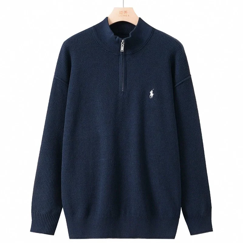 Polo Ralph Lauren Polo Ralph Lauren Navy Half-Zip Sweater Navy - 1