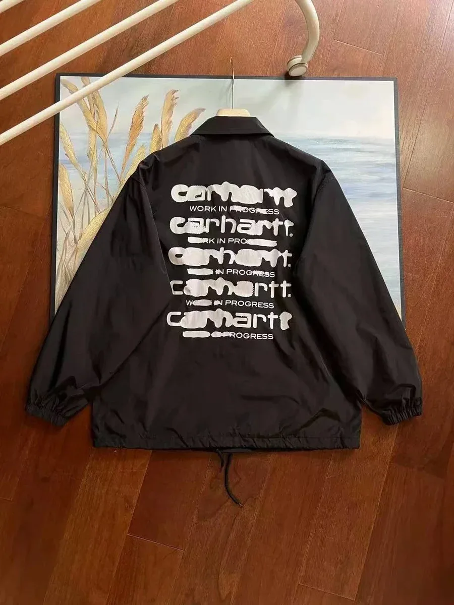 Carhartt Work in Progress Black 'Work in Progress' Jacket