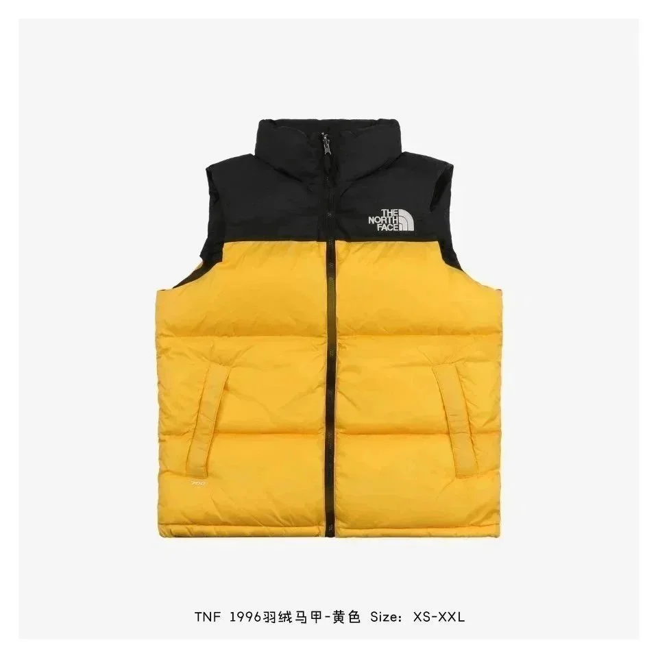The North Face Nuptse 1996 Yellow Black Vest