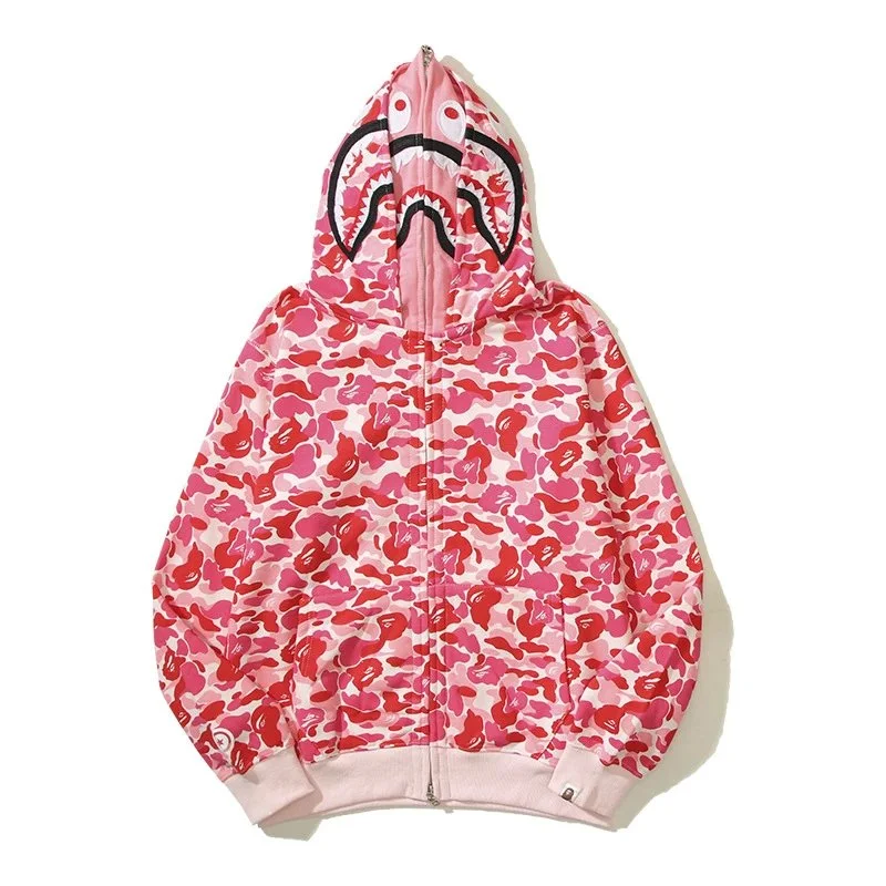 A Bathing Ape BAPE STA ABC Camo Pink Hoodie