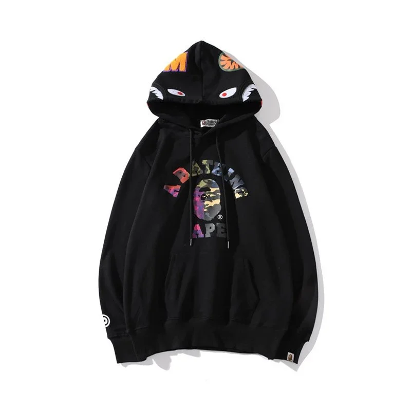 A Bathing Ape BAPE STA Black Hoodie
