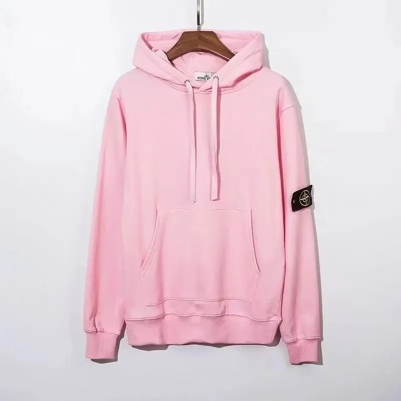 Stone Island 68-15 Pink Hoodie