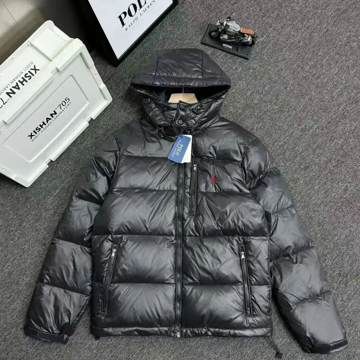 Polo Ralph Lauren Black Puffer Jacket