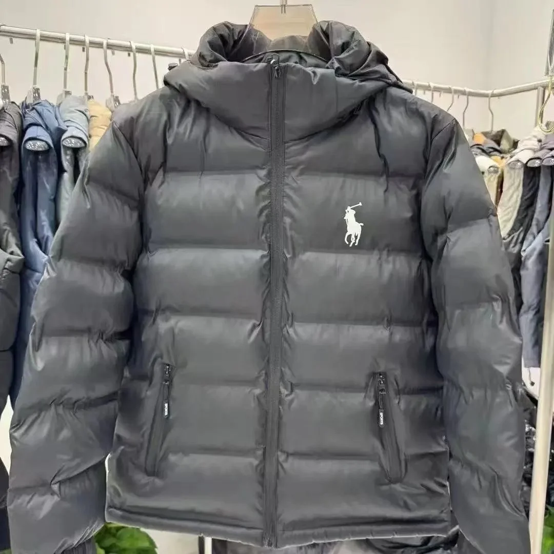 Polo Ralph Lauren Grey Large Logo Parka