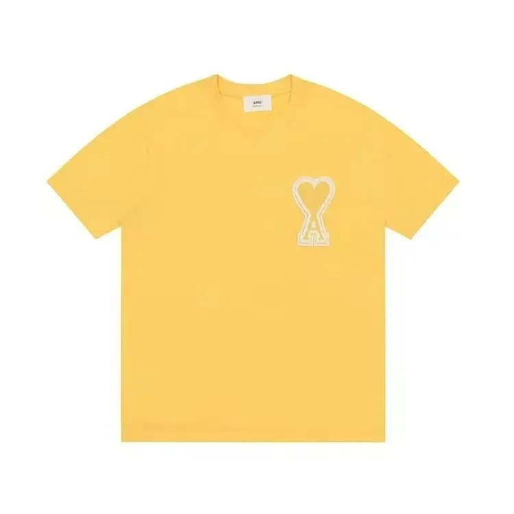 Ami Ami de Coeur Yellow T-Shirt