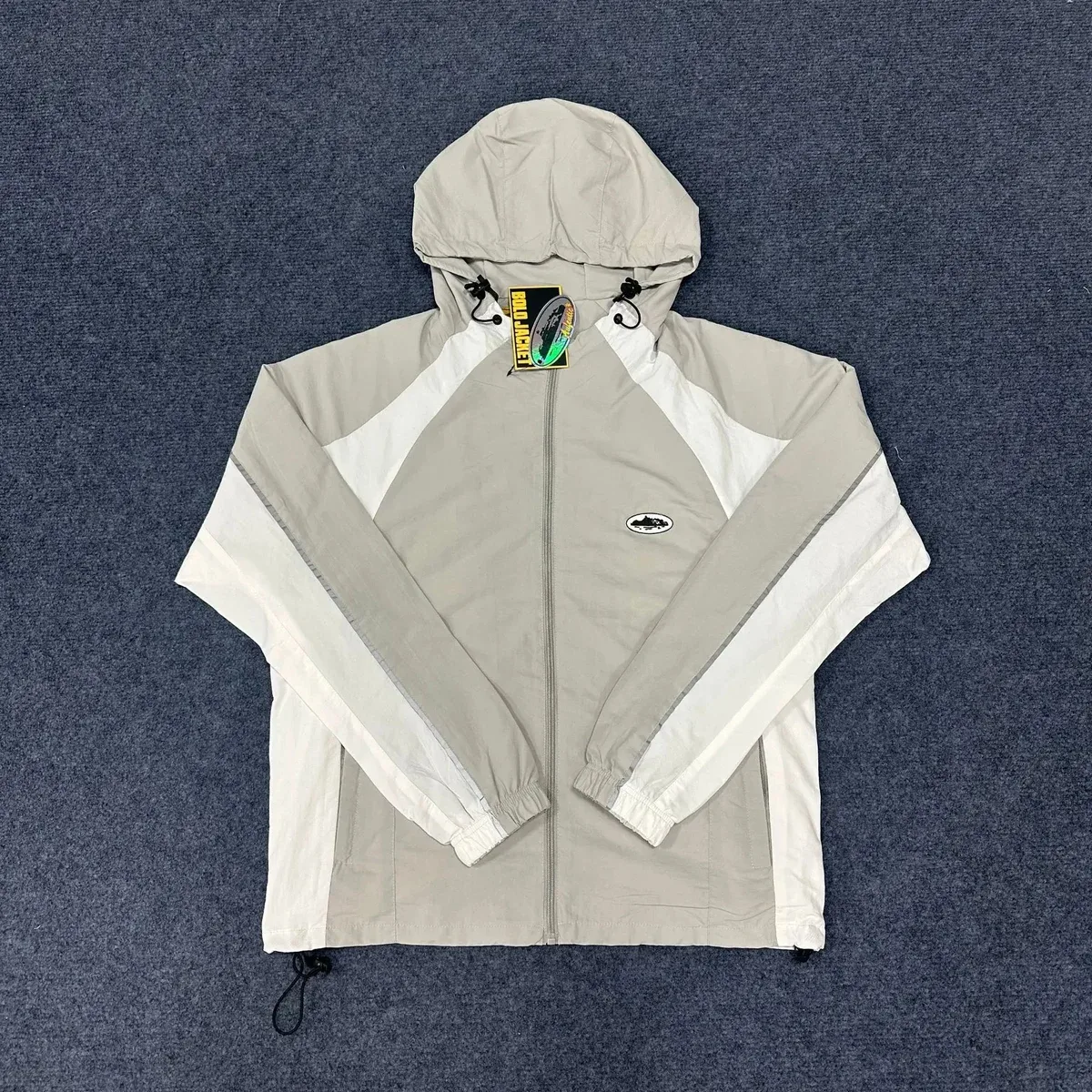 Unisex 2521 Grey Windbreaker Jacket