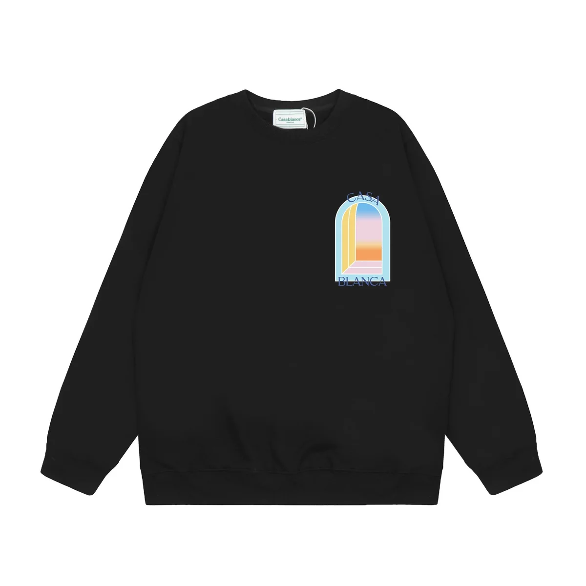 Casablanca Black 'Casa Blanca' Graphic Sweatshirt