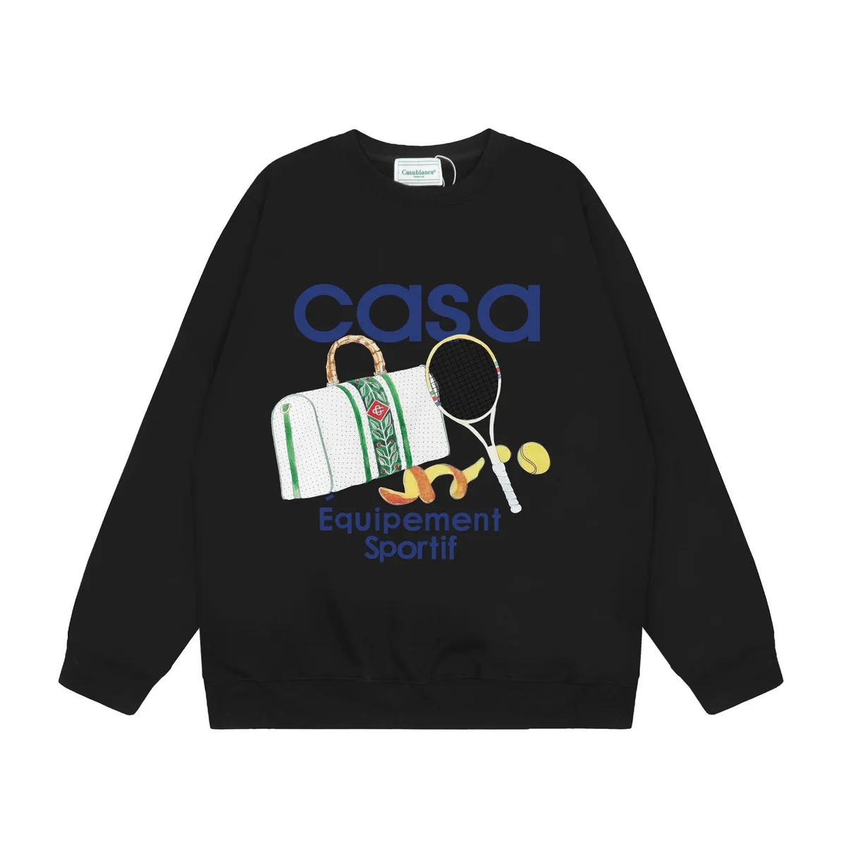 Casa Equipement Sportif Black Sweatshirt