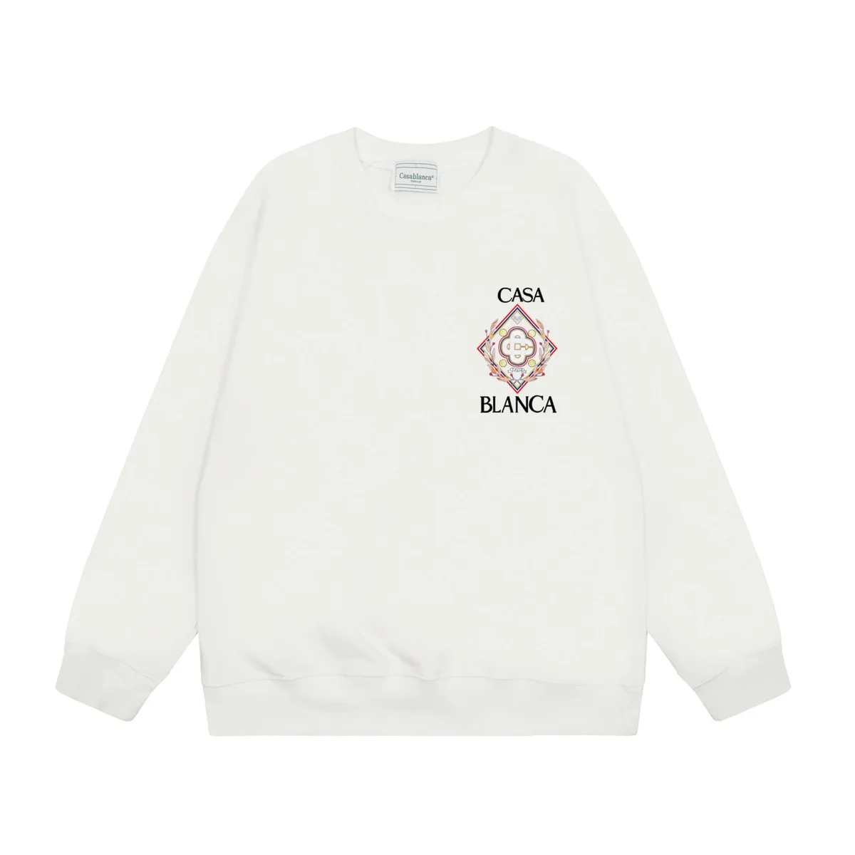 Casa Blanca White 'Casa Blanca' Crewneck Sweatshirt