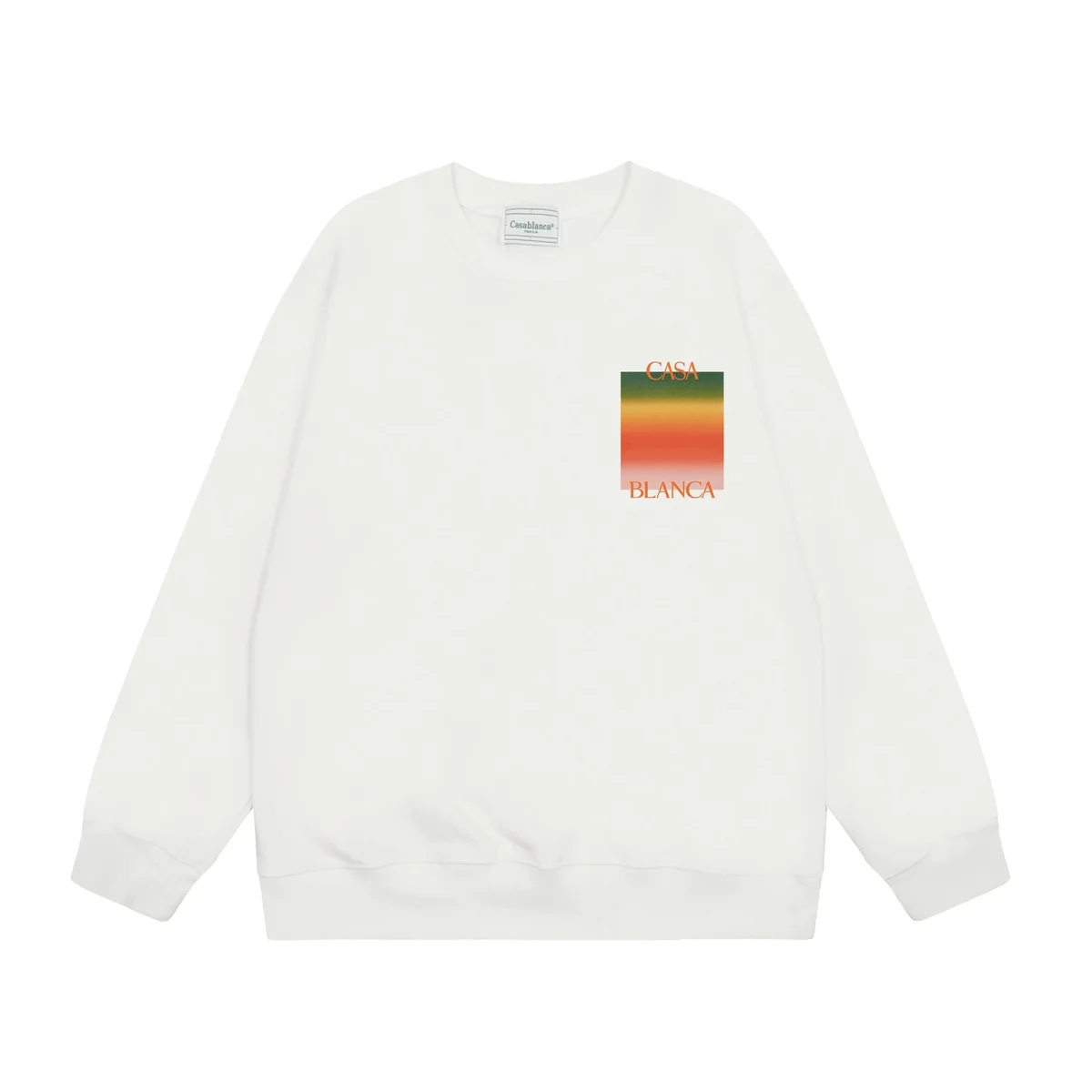 Casa Blanca CASA BLANCA White Graphic Sweatshirt