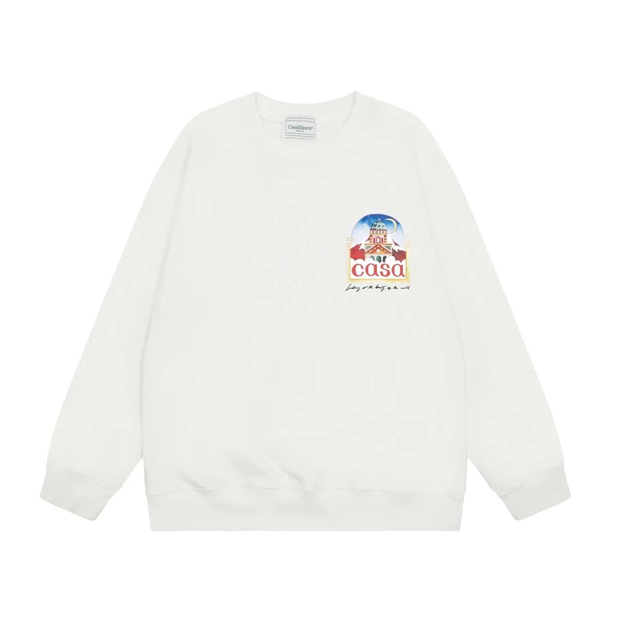 Casa Bianca Casa 20 White Crewneck Sweatshirt