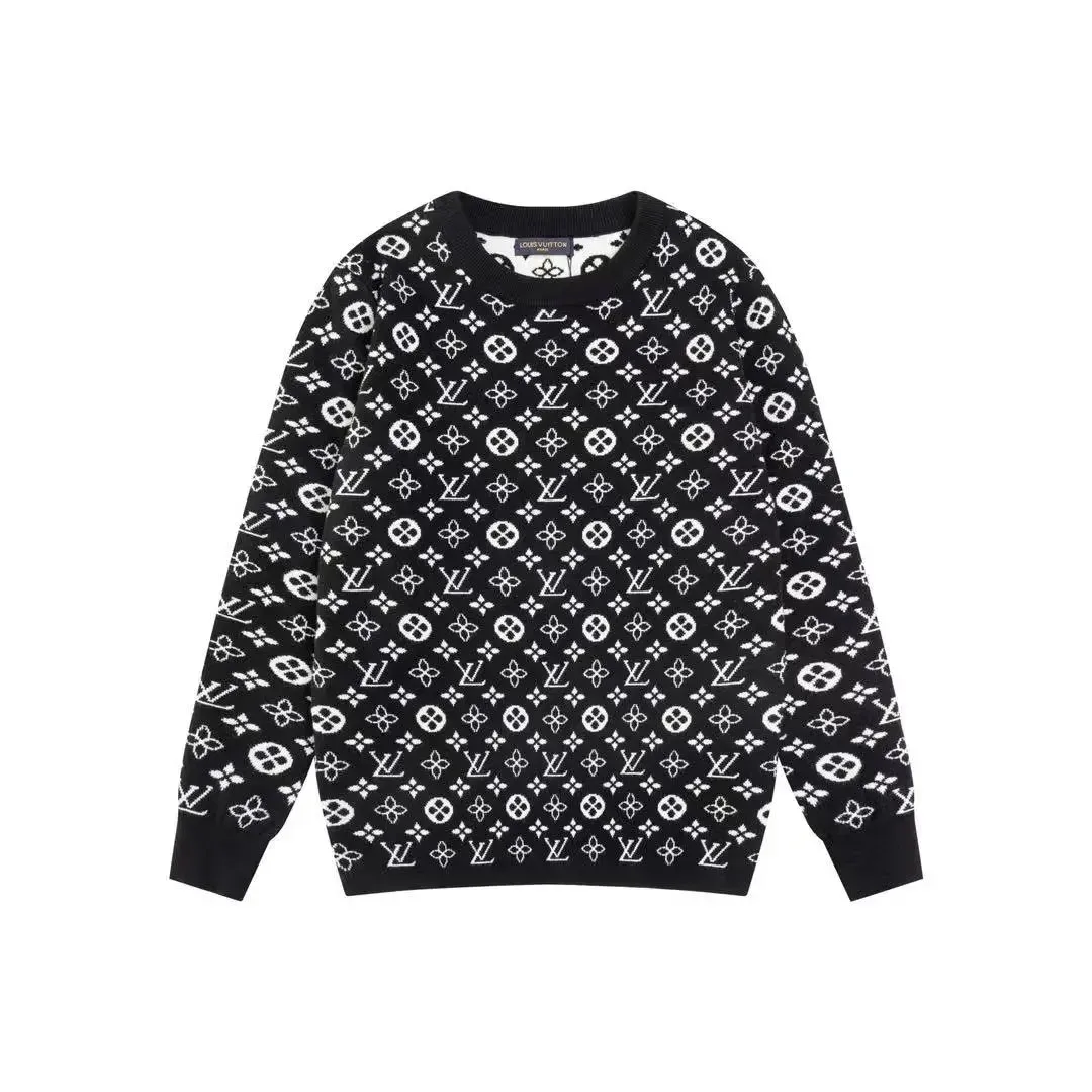 Louis Vuitton Monogram Sweater Black