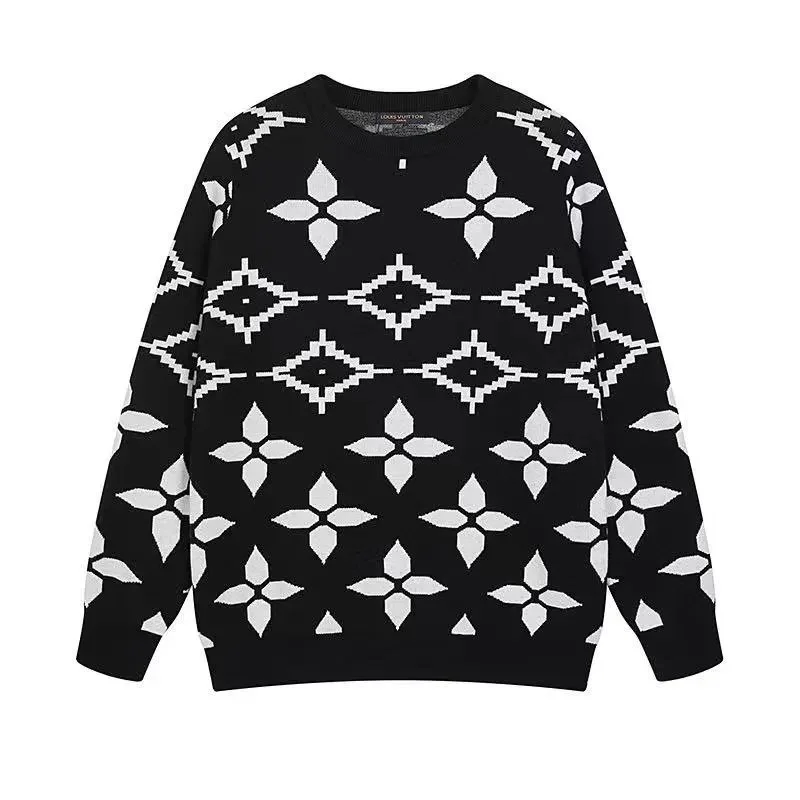 Louis Vuitton Tabi Black & White Knit Sweater
