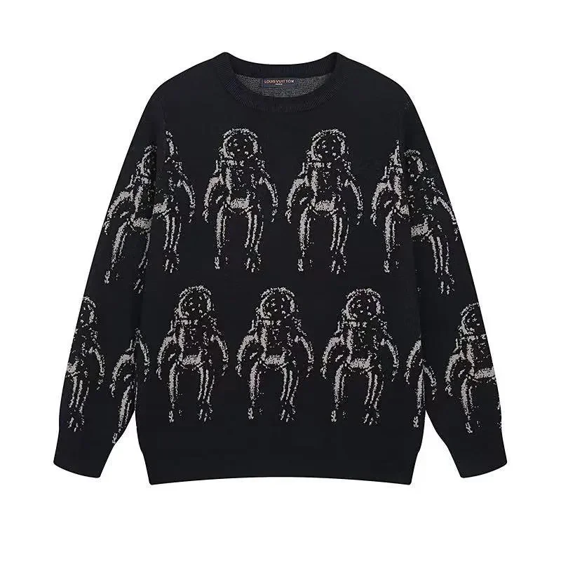 Louis Vuitton Tabi Astronaut Knit Sweater Black