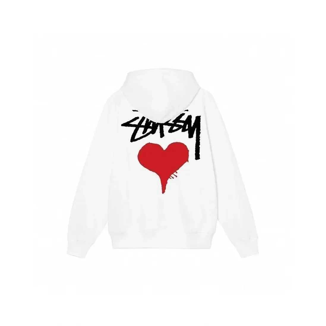 Stussy Stüssy Heart White Hoodie