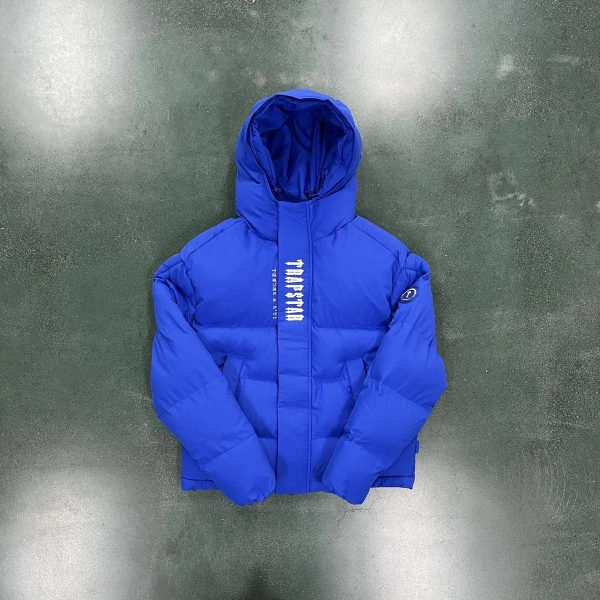 Trapstar Blue Puffer Jacket