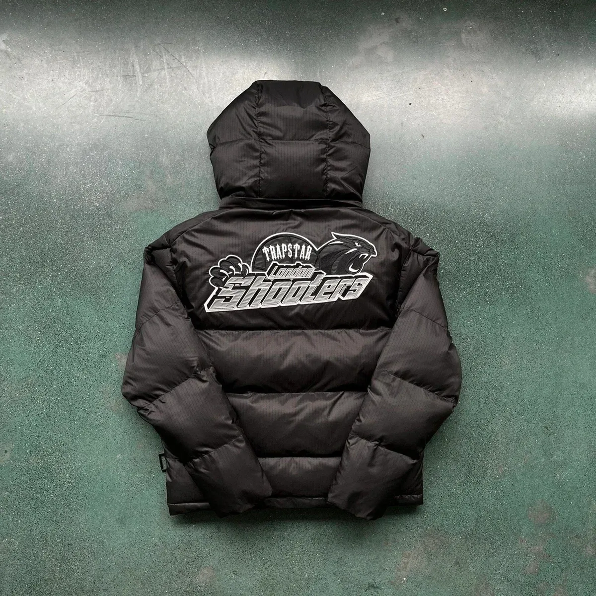Trapstar London Shooters Black Puffer Jacket