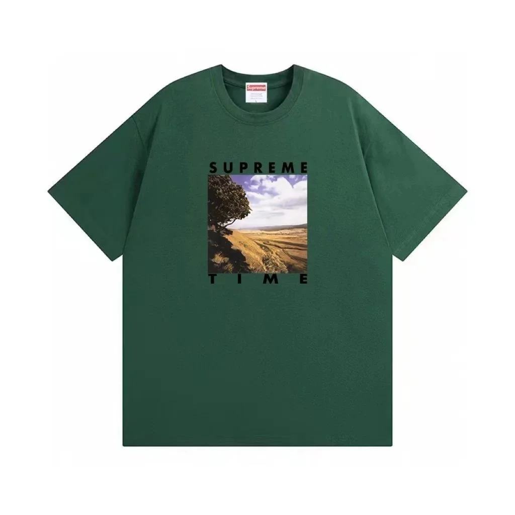 Supreme Time T-Shirt 49墨绿 T-Shirt