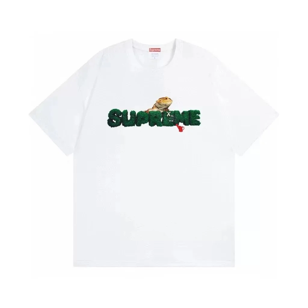 Supreme White Frog Logo T-Shirt