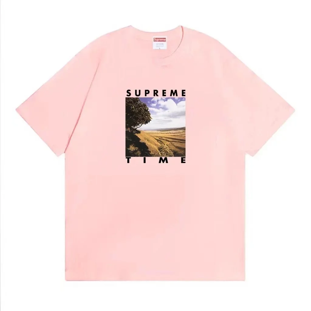 Supreme Time Pink T-Shirt