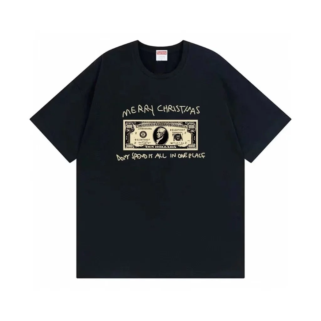 Supreme Merry Christmas T-Shirt Black