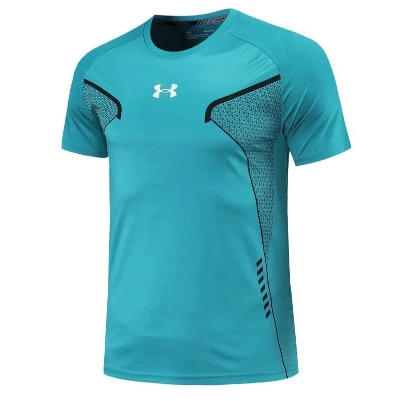 Under Armour T-Shirt Teal Solid Top