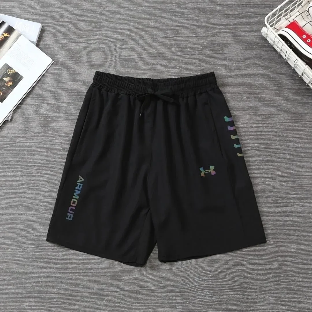 Under Armour Black Solid Shorts