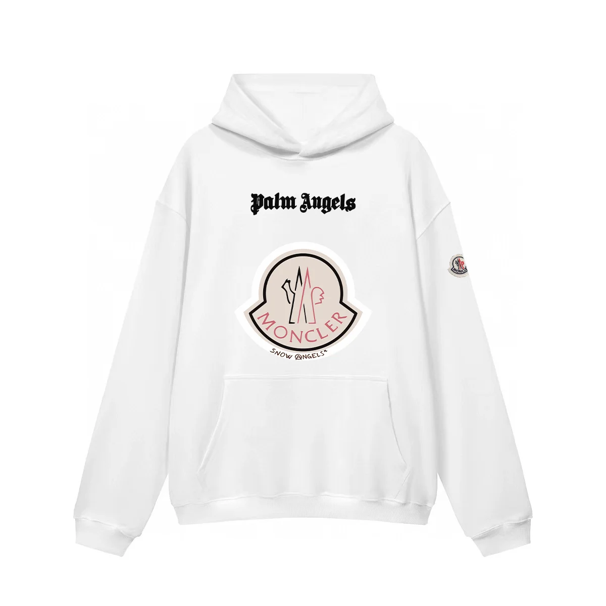 Moncler Snow Angels White Hoodie
