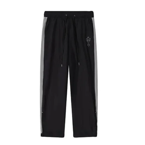 Rick Owens Geobasket Black Track Pants