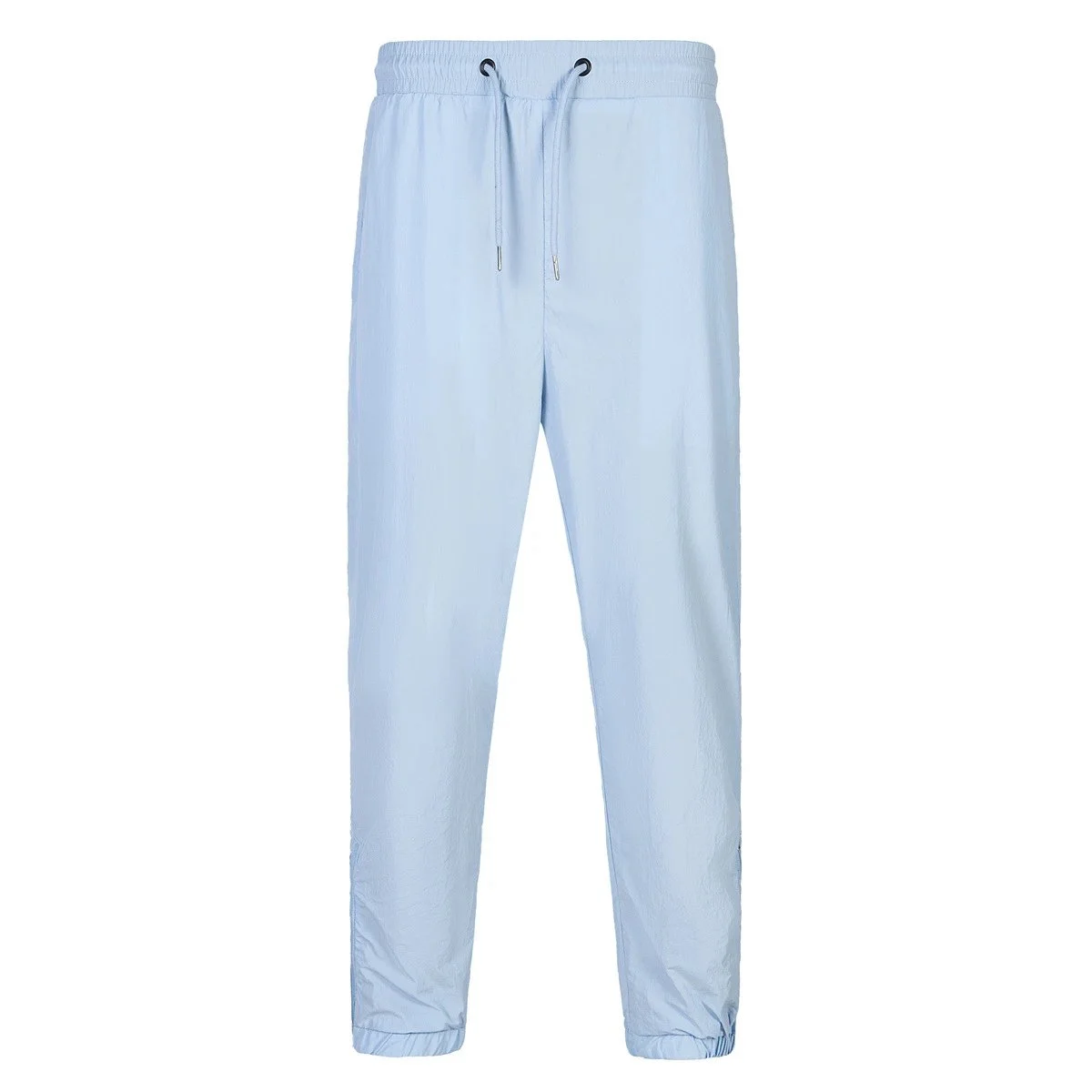 Light Blue Solid Track Pants