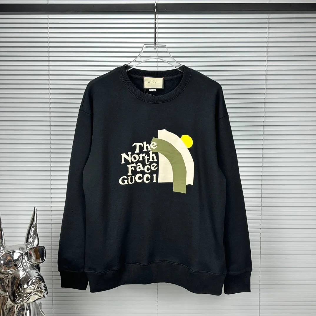 Gucci The North Face Black Graphic Sweatshirt