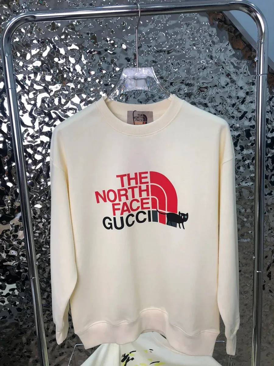 The North Face x Gucci Cream Graphic Sweatshirt