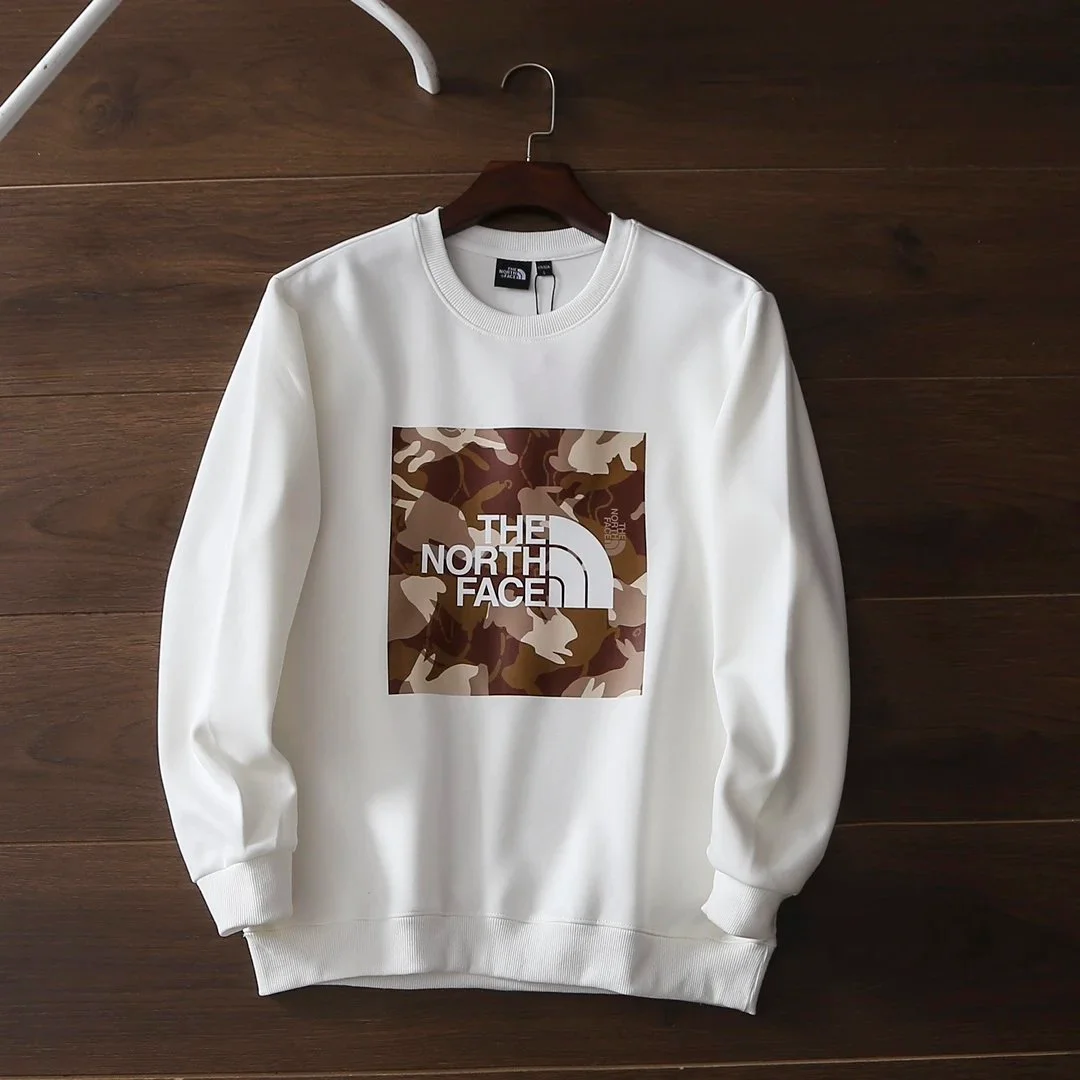 The North Face Nuptse Camo Print Crewneck Sweatshirt