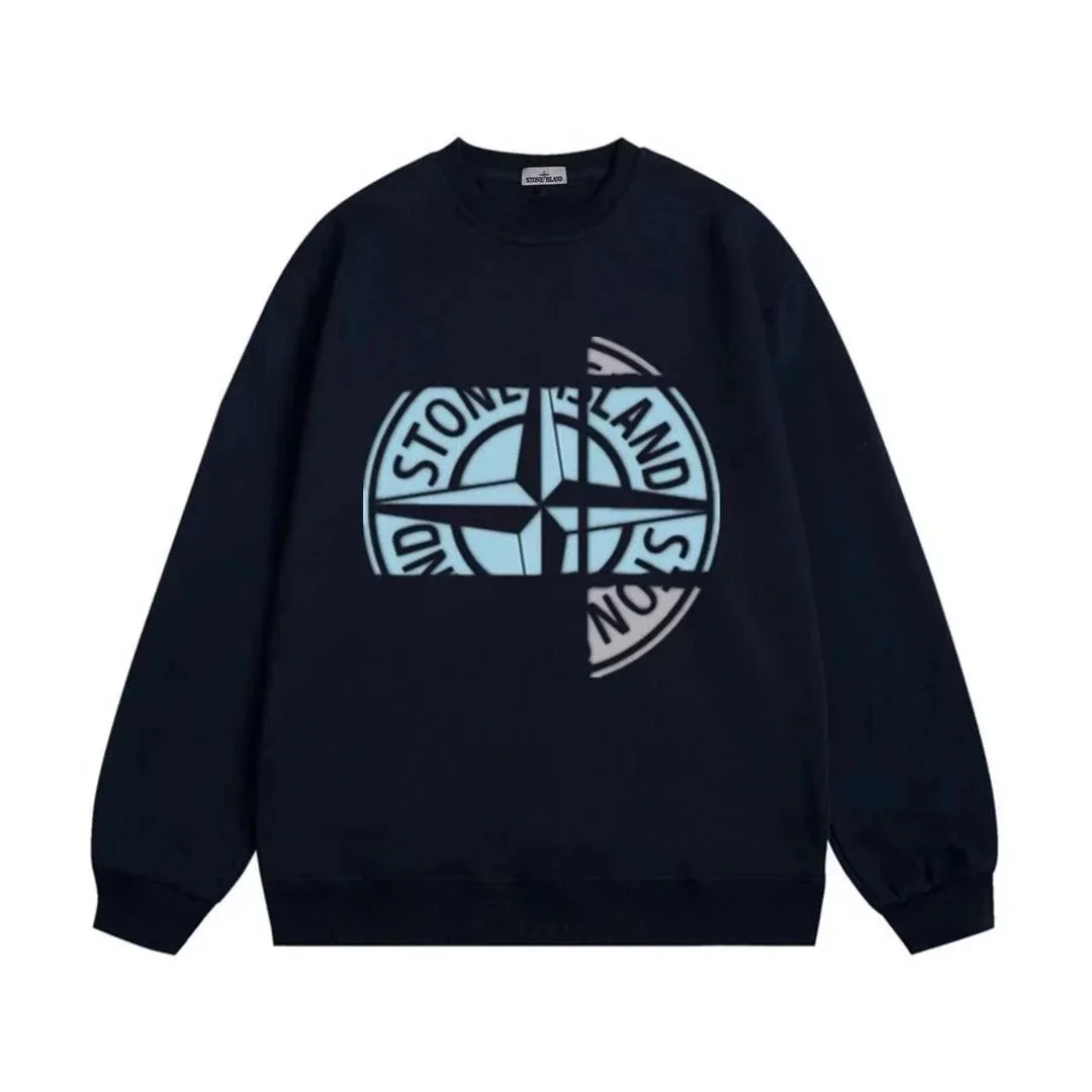 Stone Island 68-15 Compass Logo Crewneck Sweatshirt