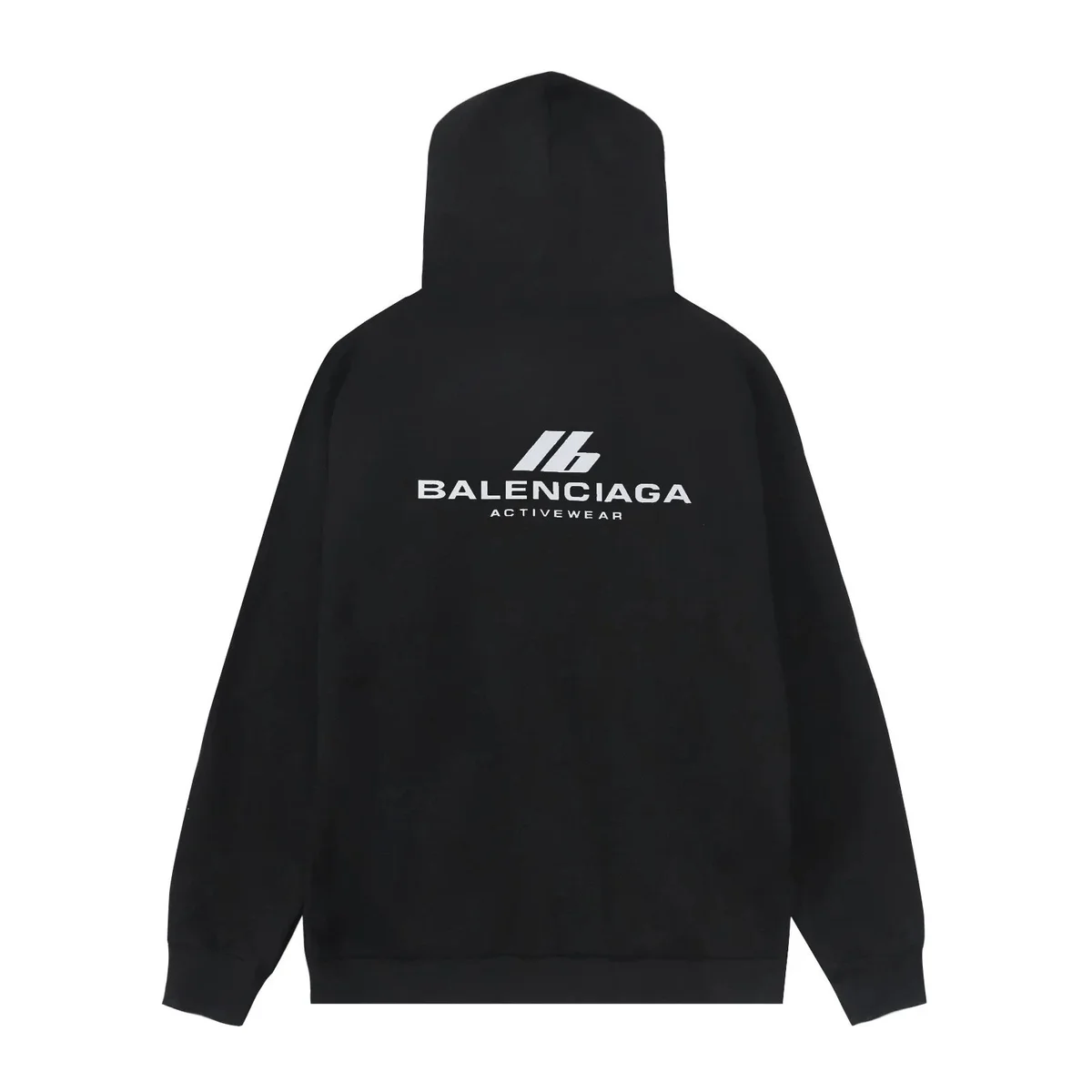 Balenciaga Activewear Black Hoodie