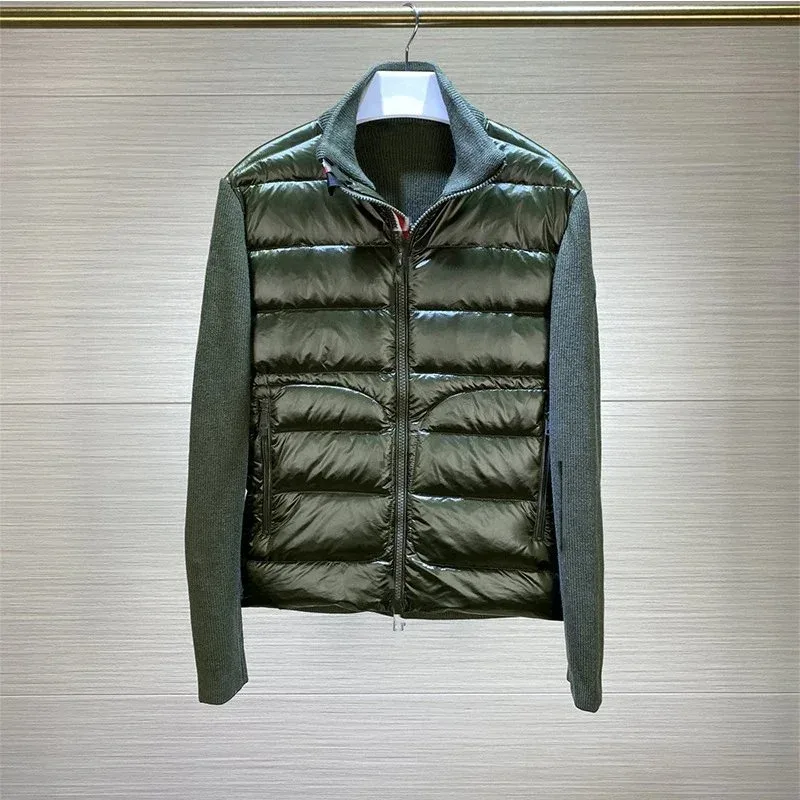 Dark Green Lightweight Puffer Jacket