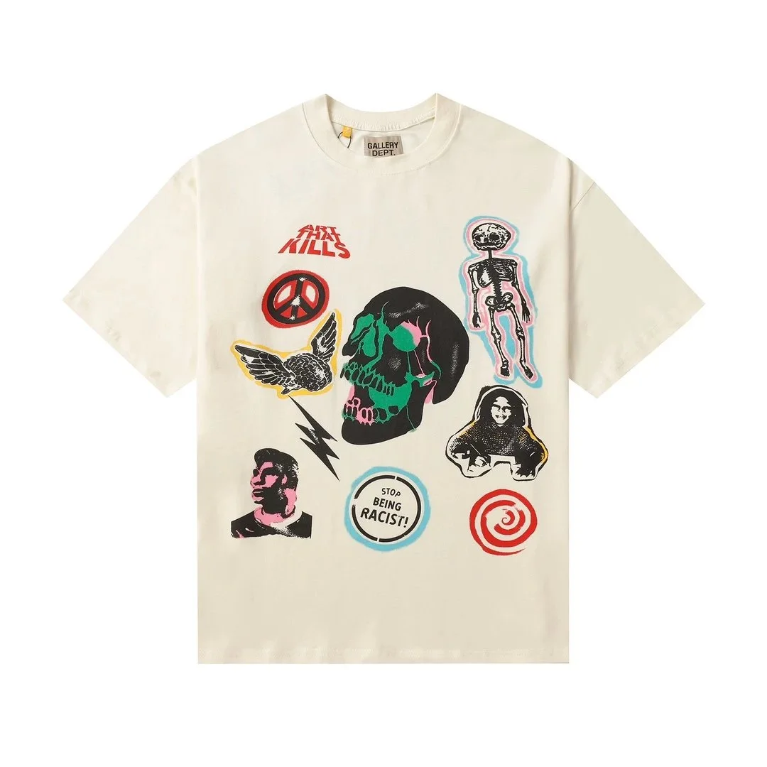 Gallery Dept. Art That Kills T-Shirt 04 Cream T-Shirt