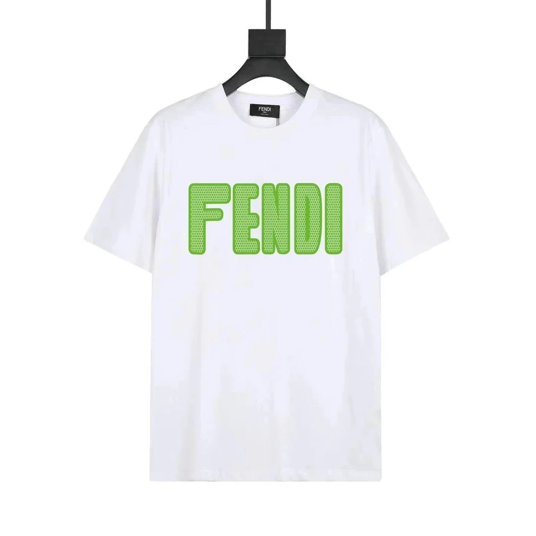 Fendi White Fendi Logo T-Shirt