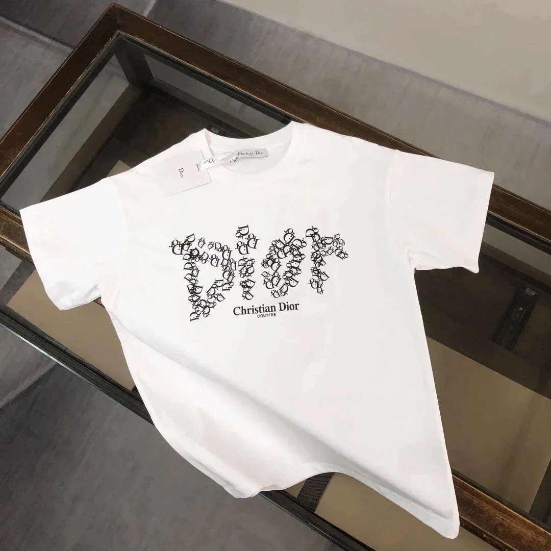 Dior White Dior Logo T-Shirt