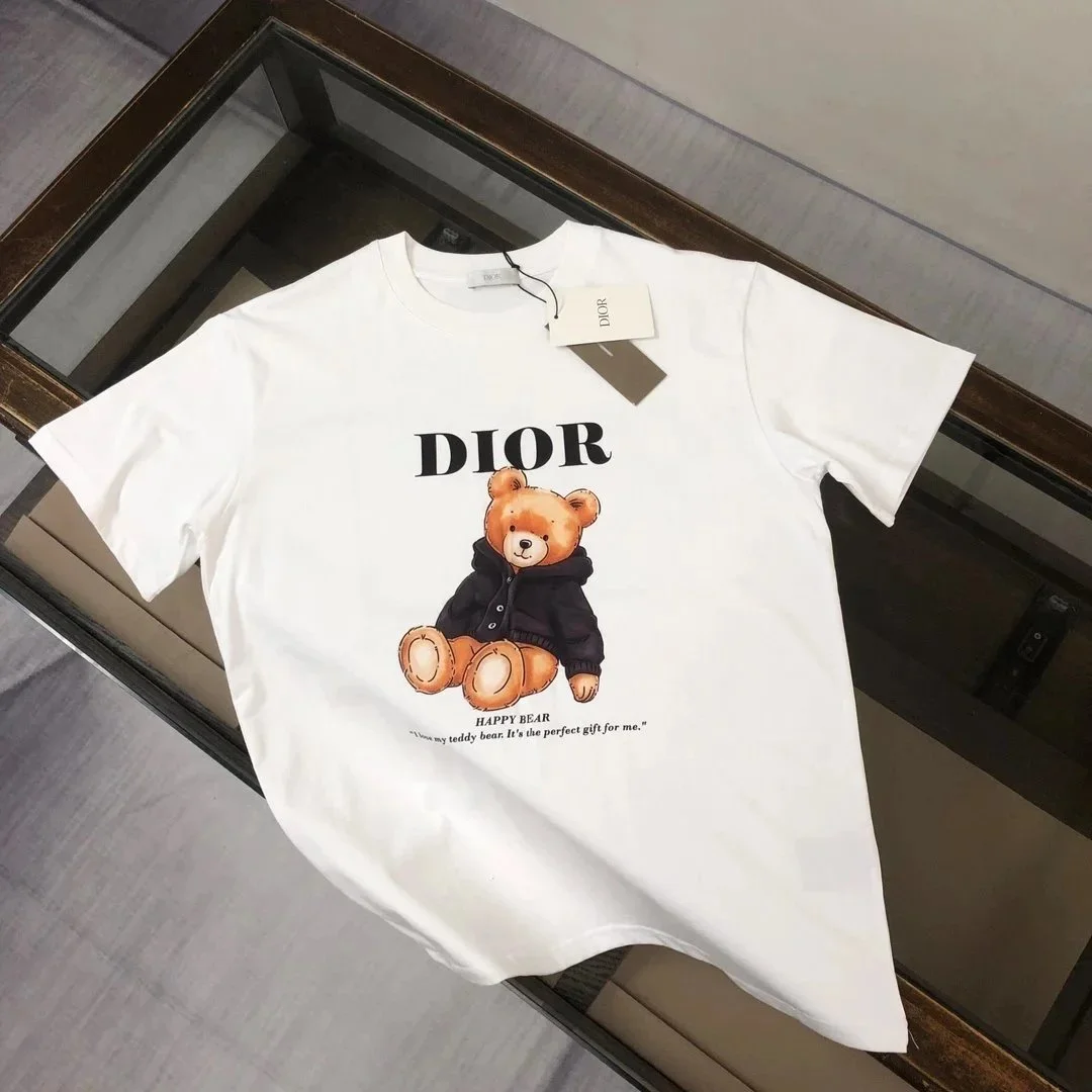 Dior Happy Bear White T-Shirt