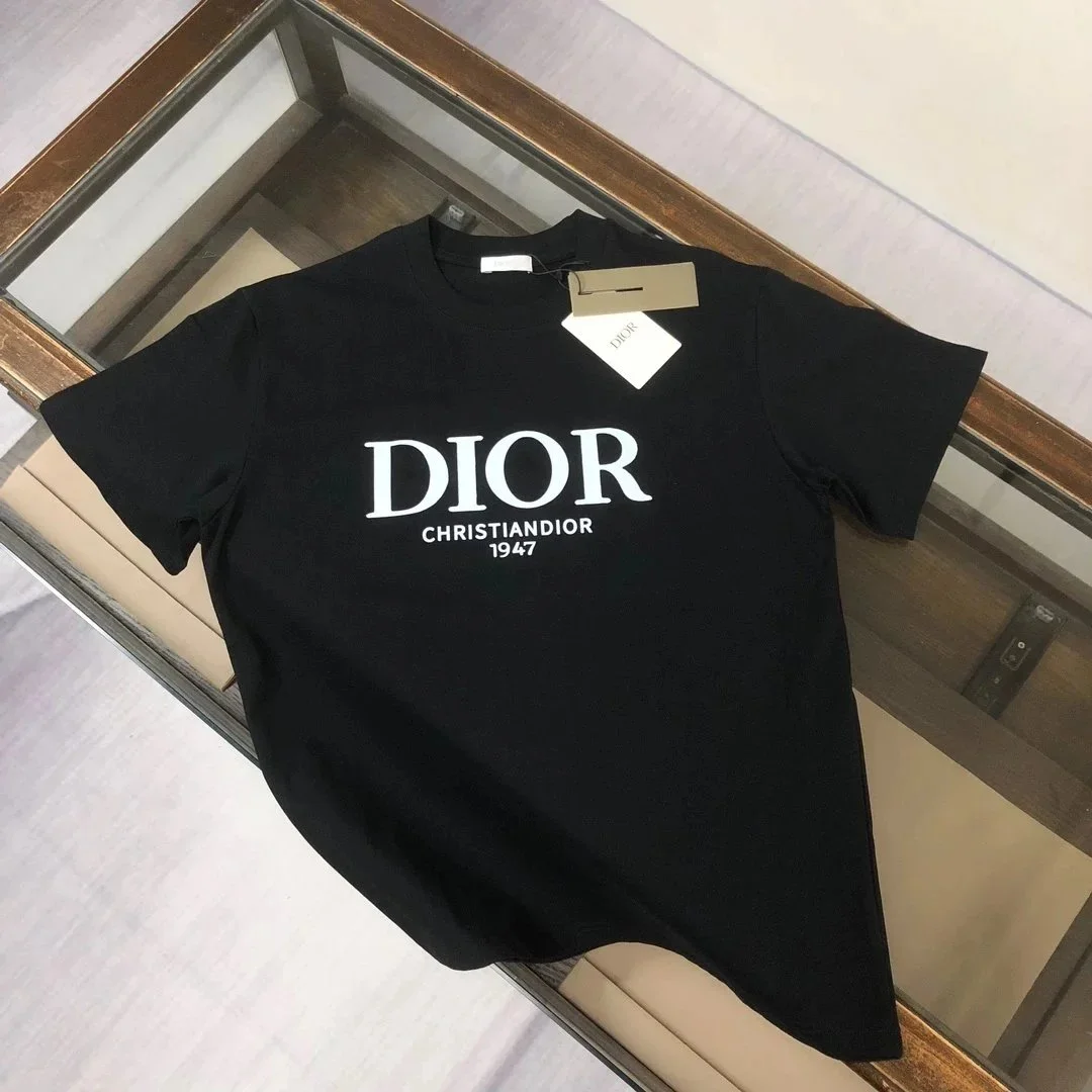 Dior Black Classic Logo T-Shirt
