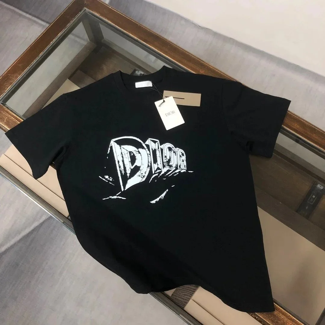 Dior Classic Logo Black T-Shirt