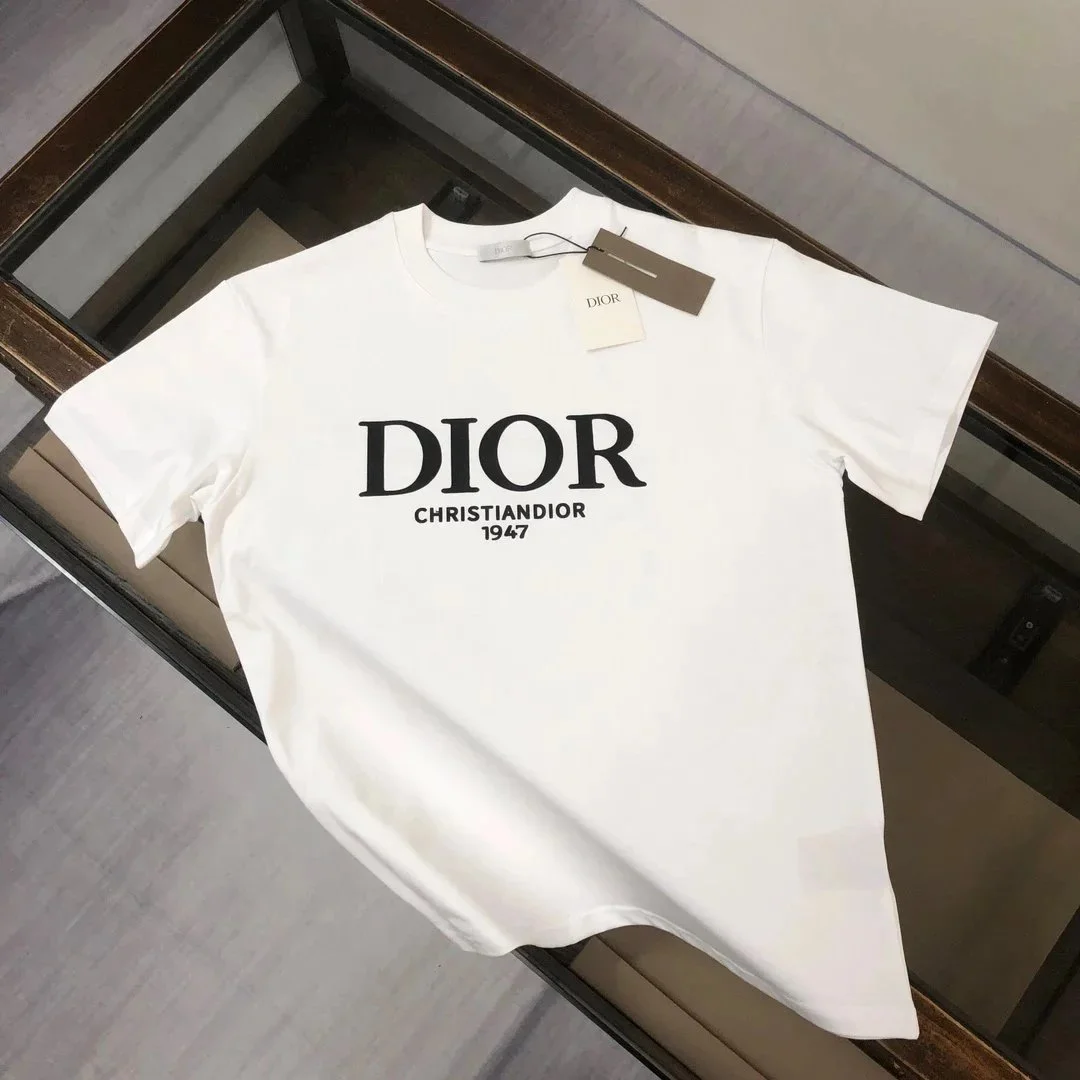 Dior White Classic Logo T-Shirt