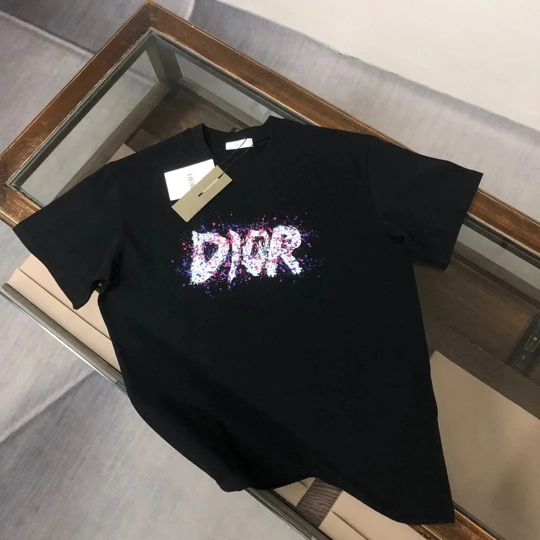 Dior Classic Logo Black T-Shirt