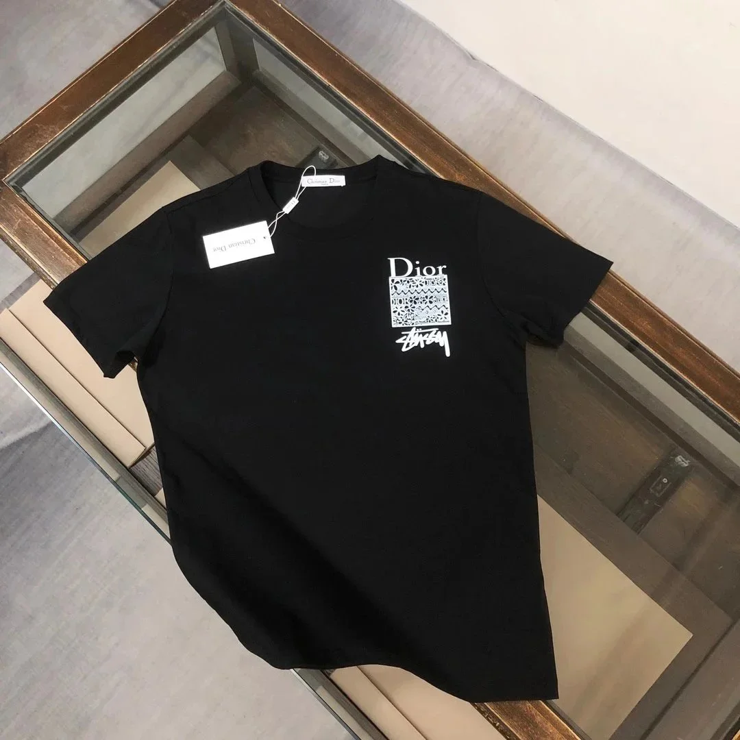 Dior Stussy Black T-Shirt