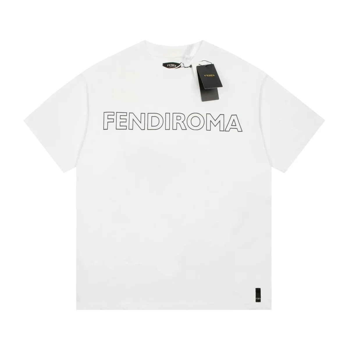 Fendi FENDIROMA White T-Shirt