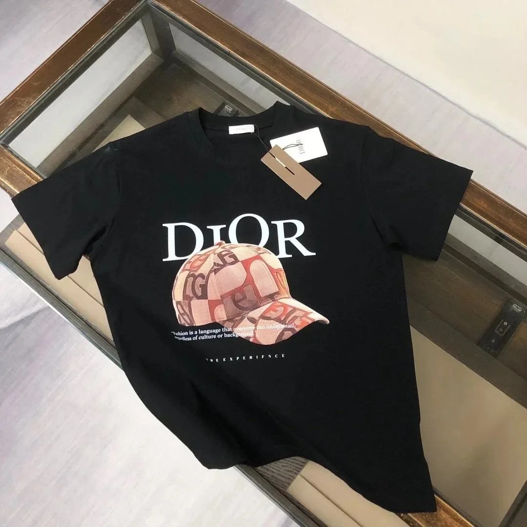 Dior Classic Logo Black T-Shirt