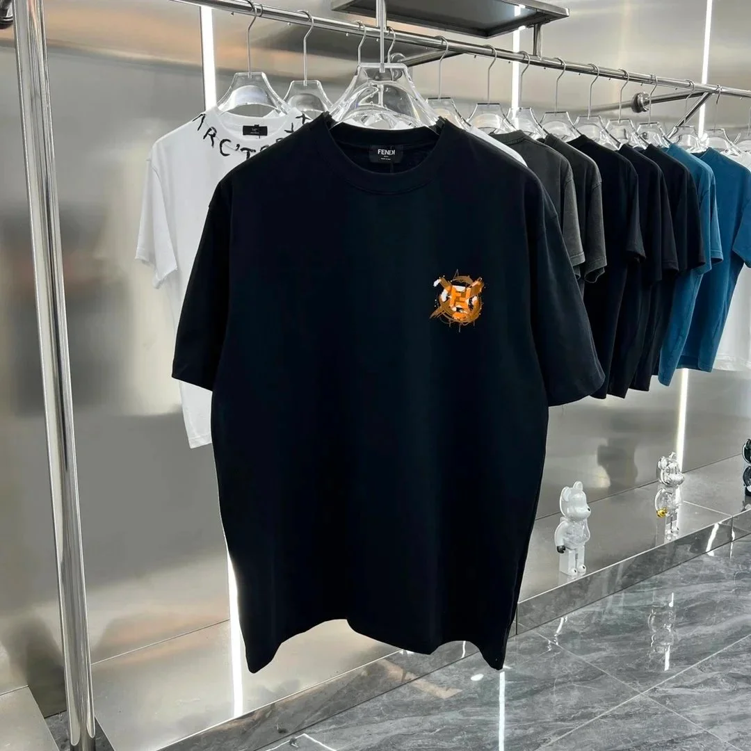 Fendi Iconic Bear T-Shirt Black