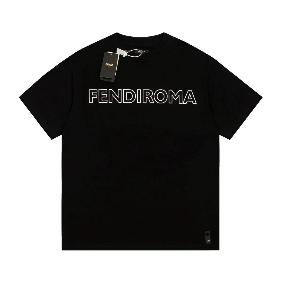Fendi FENDIROMA Black T-Shirt