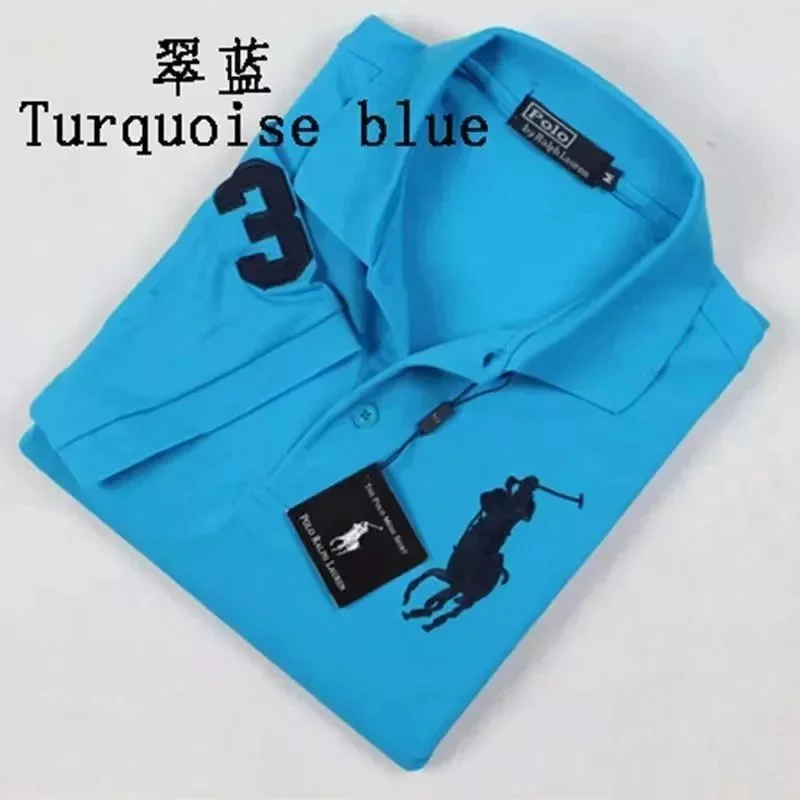 Polo Ralph Lauren Big Pony Turquoise Blue Polo Shirt